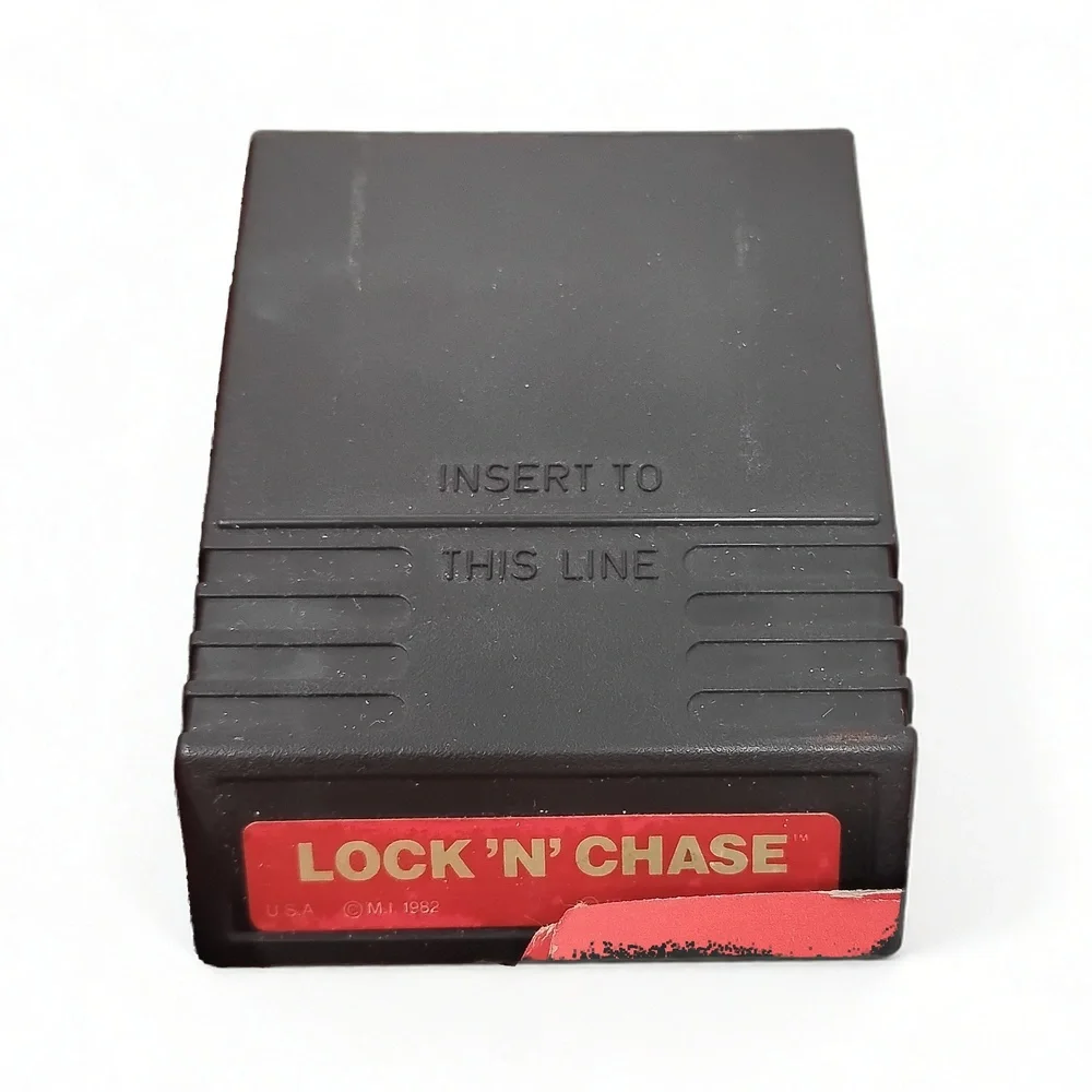 Mattel Intellivision Lock 'N' Chase 1982 Video Game System Complete In Box Set